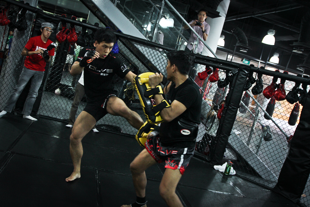 Eddie Ng's striking moves make him one of the deadliest fighters in ONE FC's lightweight division; Image courtesy of Louie Jabanag