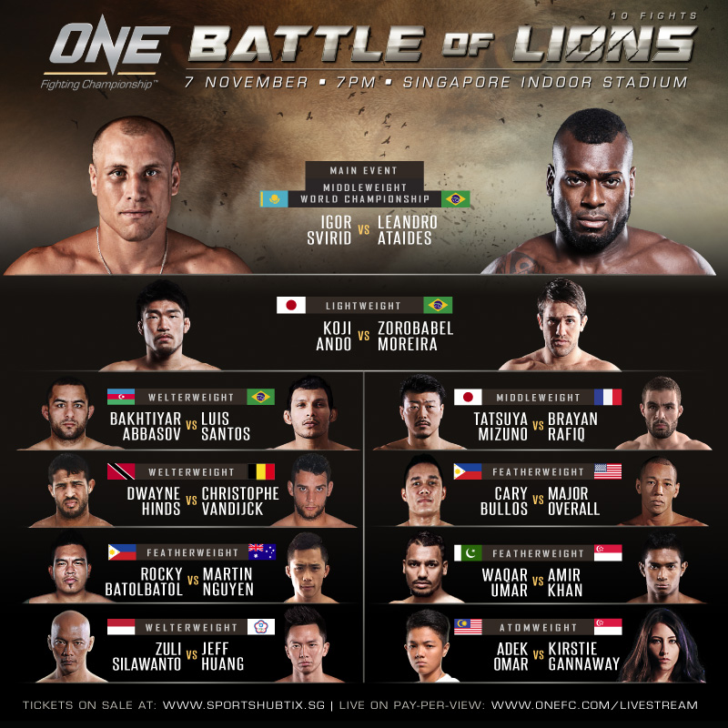 ONE FC: Battle of Lions