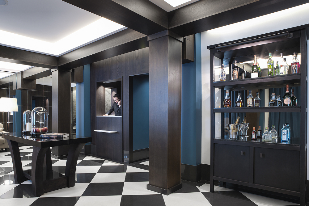 The Chess Hotel’s reception beckons any traveler to make the boutique hotel their choice of stay