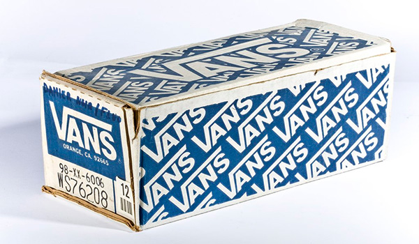Vans 50th anniversary: Vintage Vans shoe box