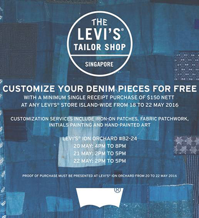 Levi's Tailor Shop is Letting You Customize Your Denim