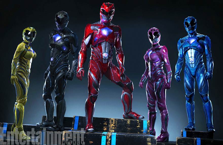 Power Rangers Movie Suits