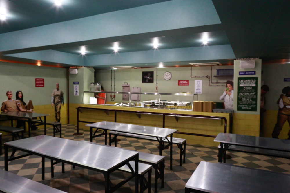 OITNB season 4 premiere Singapore: Litchfield Penitentiary Cafeteria
