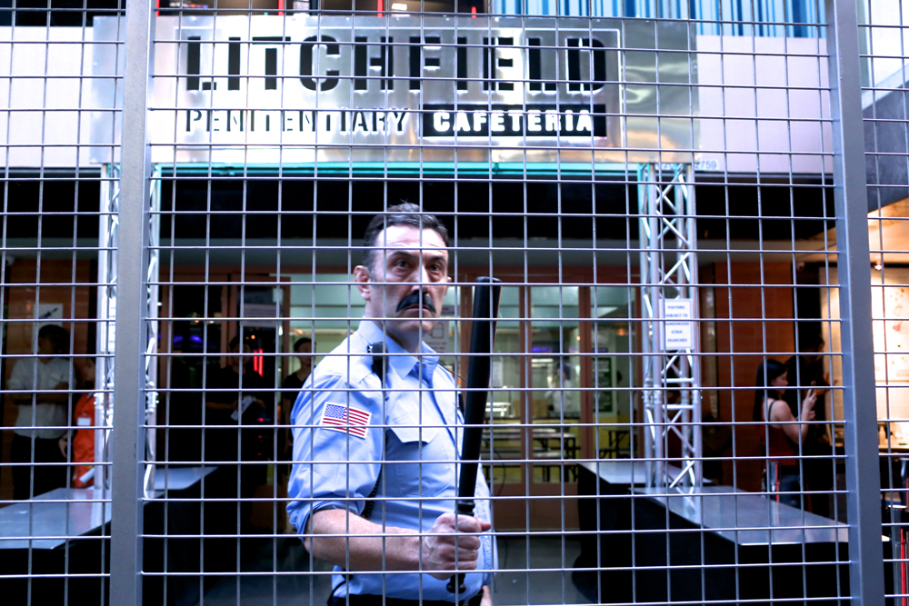 OITNB season 4 premiere Singapore: Litchfield Cafeteria Entrance