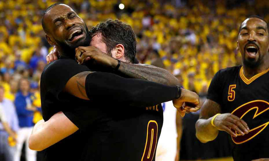 Memes and Moments from Cleveland Cavaliers' NBA Finals Win