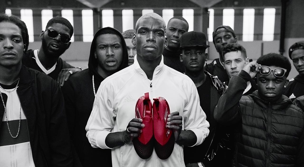 Pogba stars in the latest adidas Football film to promote Red Limit ACE 17+ PURECONTROL