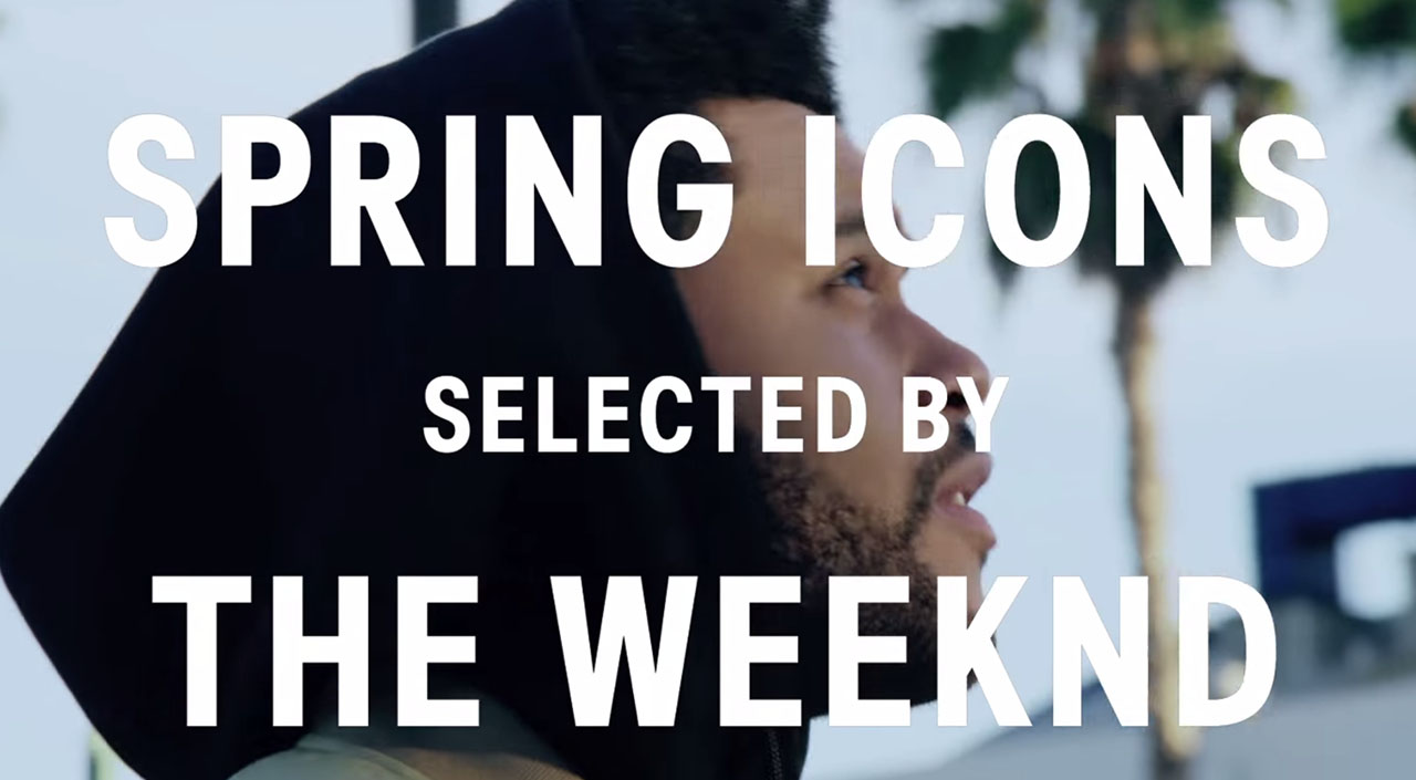 The Weeknd selects Spring Icons from H&M