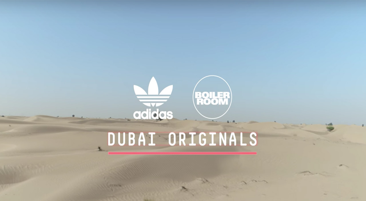 Ilegible mano carro Adidas Originals x Boiler Room Showcases Dubai's Underground Music Scene |  Straatosphere
