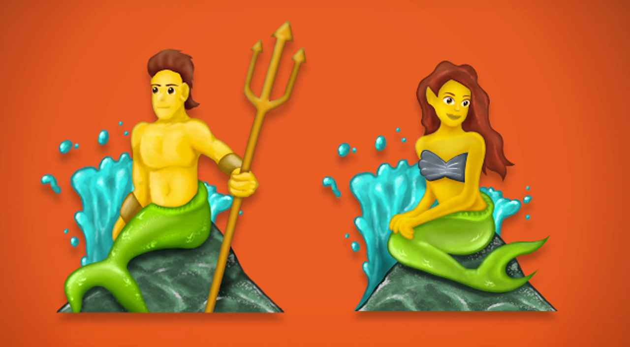 New Emoji 5.0 Update: Mermaid