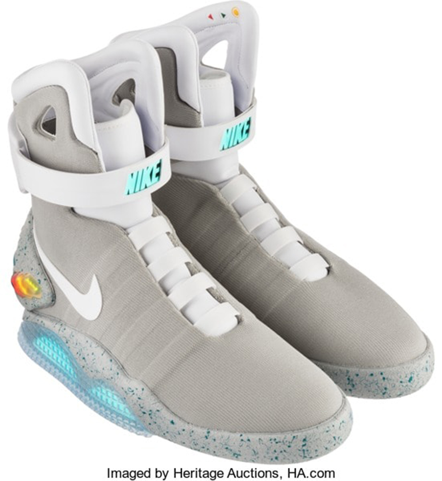 Sparkle Planned Award Nike Air Mag Auctioned for US$52,000, Highest Bid for the Sneakers Ever |  Straatosphere