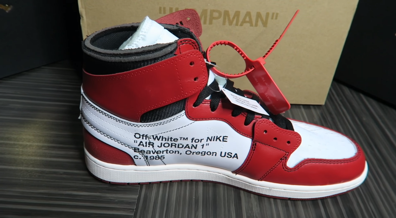 Off-White x Air Jordan 1 is scheduled to drop tomorrow