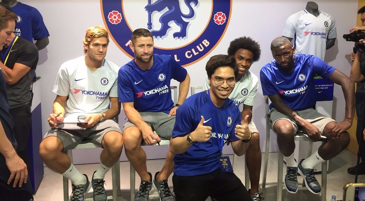 Here's What Went Down at the Singapore Chelsea FC Fan Meet