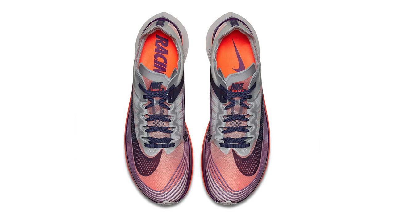 Nike Zoom Fly SP Purple/Orange Colorway