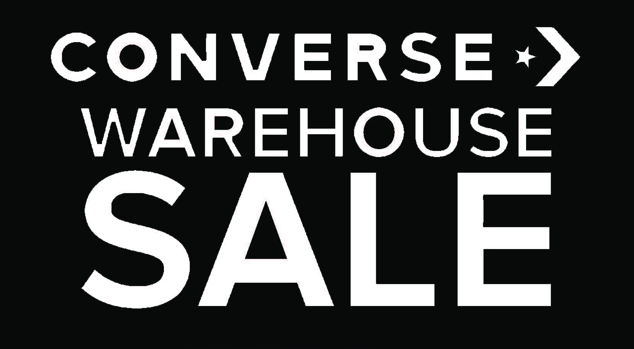 Converse Warehouse Sale 2018