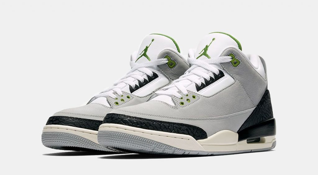 Nike anniversary week Air Jordan 3 Chlorophyll