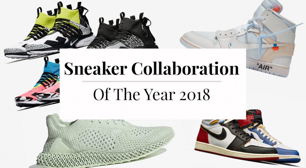 Sneaker collaboration of the year 2018