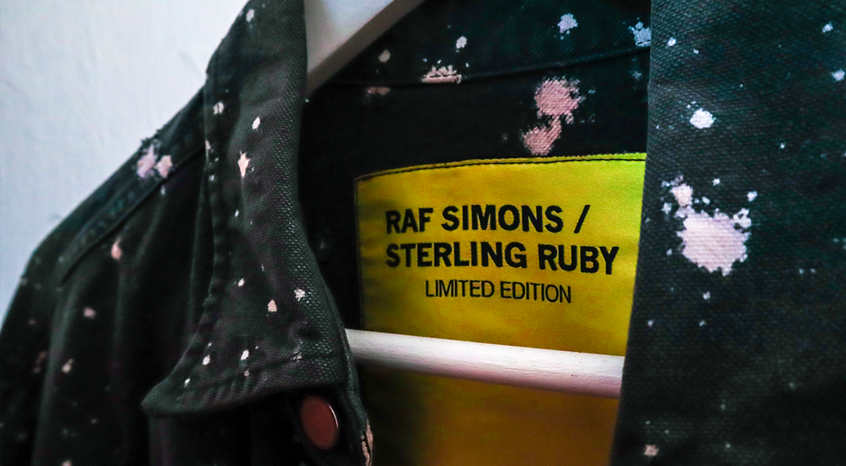 Mean XS Raf Simons designer wear collection
