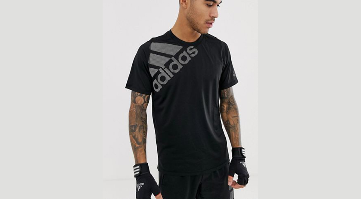 Valentine's day gifts for men Adidas Training logo t-shirt