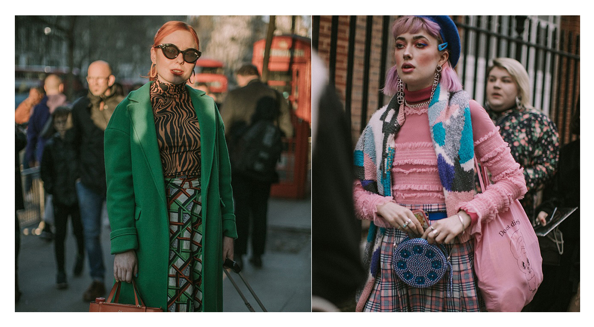 print on print trend london fashion week 2019