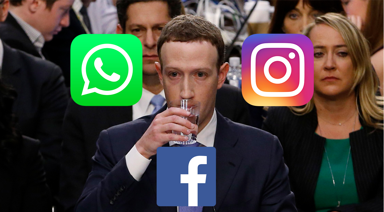 facebook down mark zuckerberg whatsapp instagram