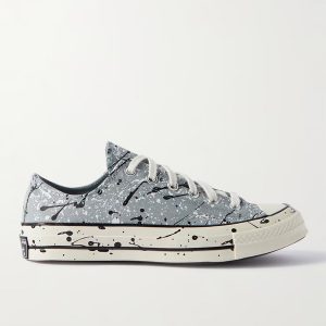 Chuck 70 Paint-Splattered Canvas Sneakers