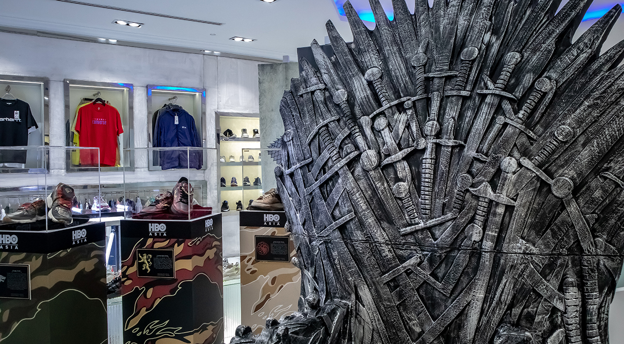 Game of thrones x sbtg sneaker showcase Iron Throne