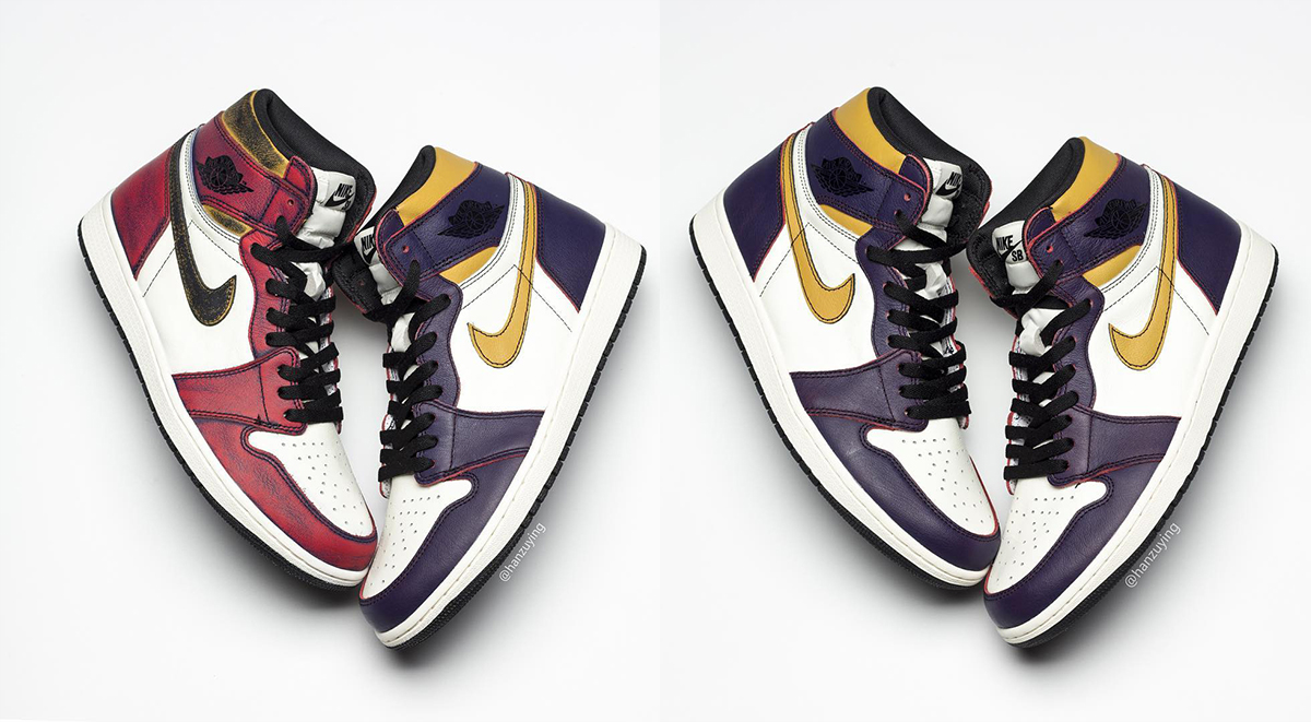 Nike SB x Air Jordan 1 Lakers