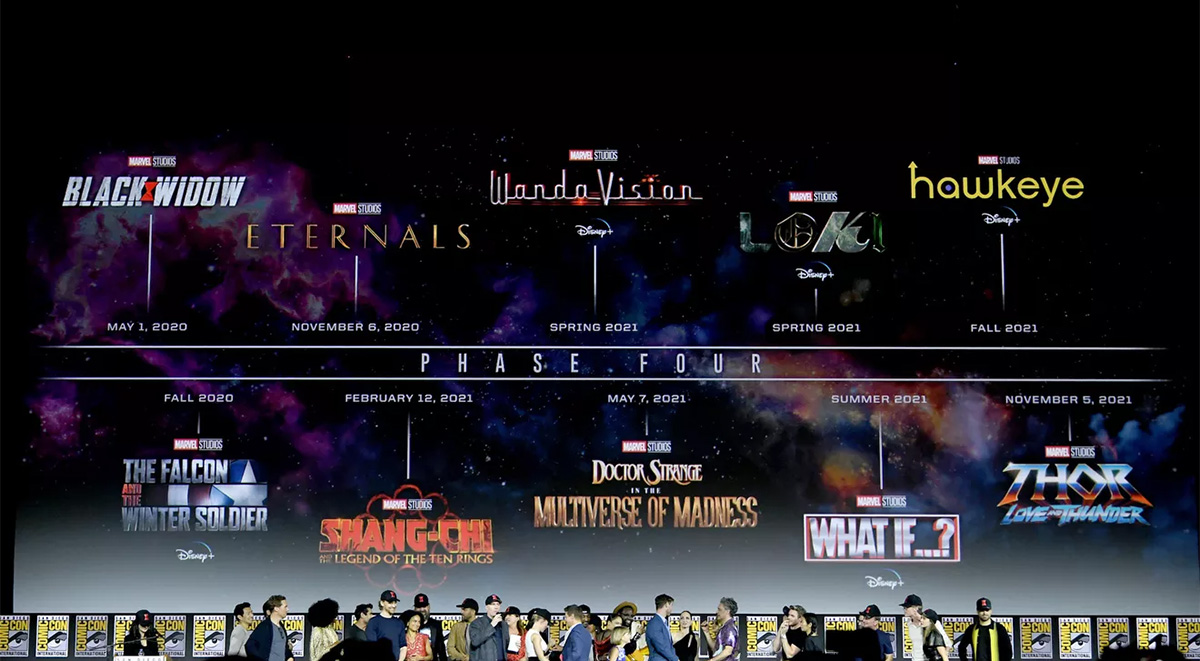 Marvel Phase four movies main