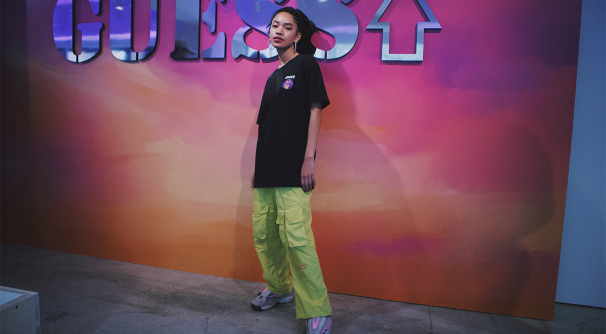 guess x 88rising japan launch street style spotting bold 2019