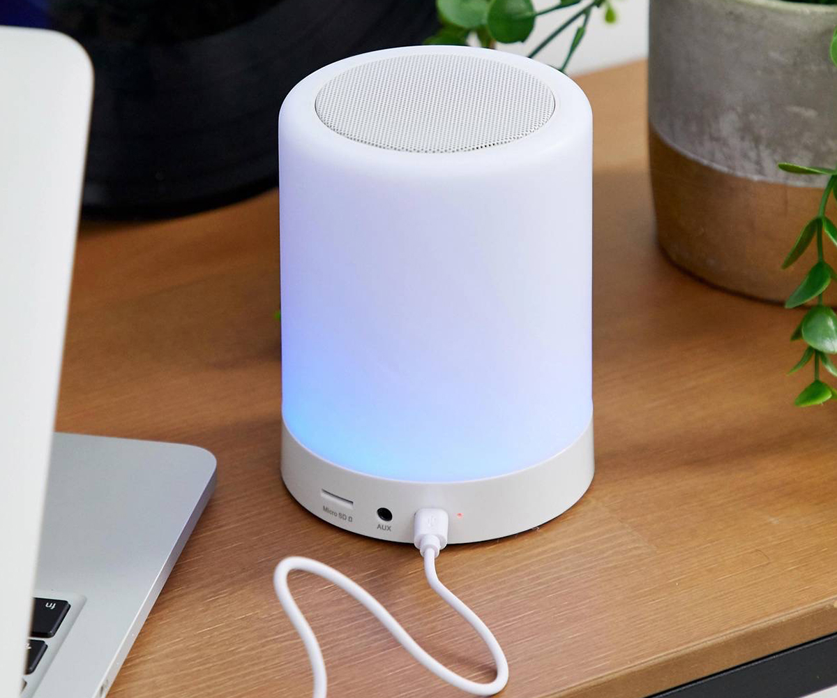 Christmas gift guide 2019 under 50 touch lamp and wireless speaker