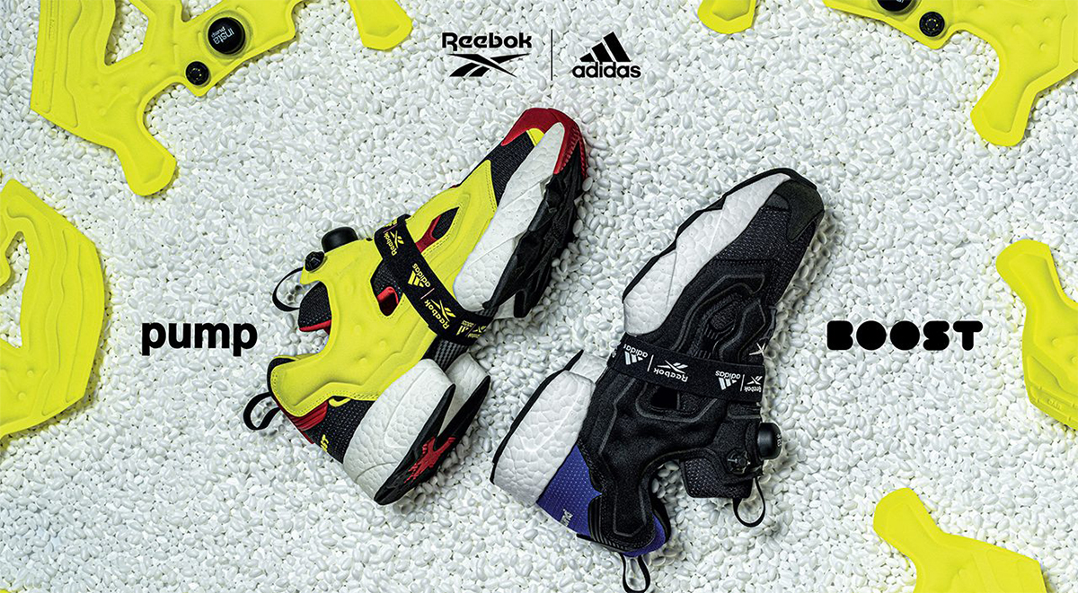 Best Sneaker collaborations of 2019 Reebok x Adidas Instapump Fury Boost