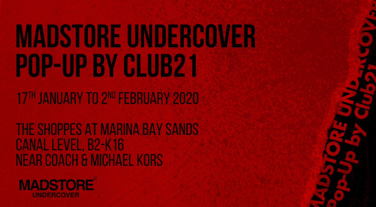 Madstore Undercover Pop Up Banner