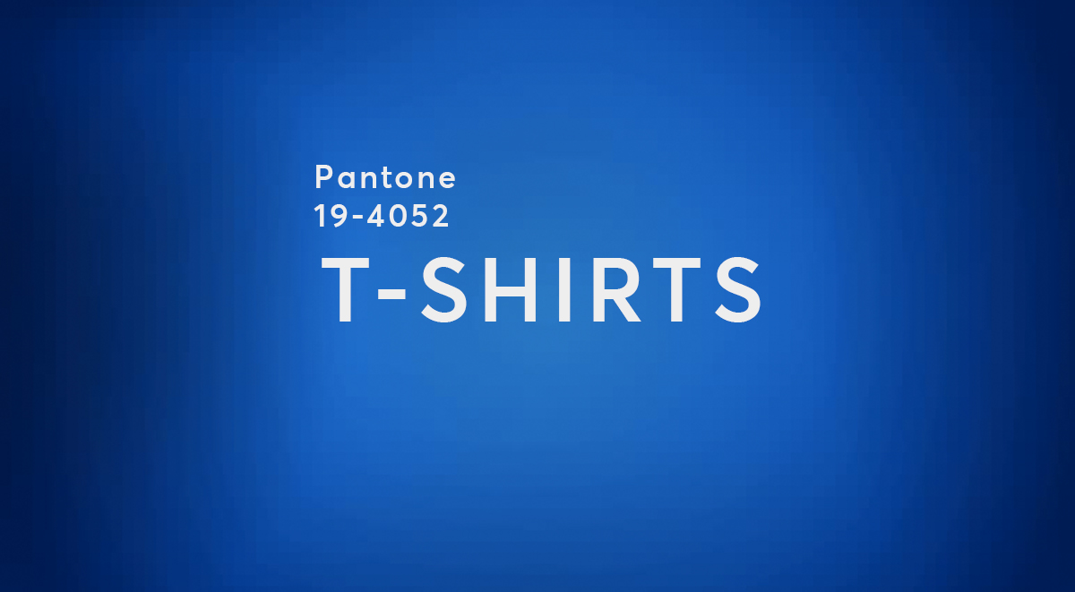 pantone 2020 blue Shopping Guide Banner tshirts