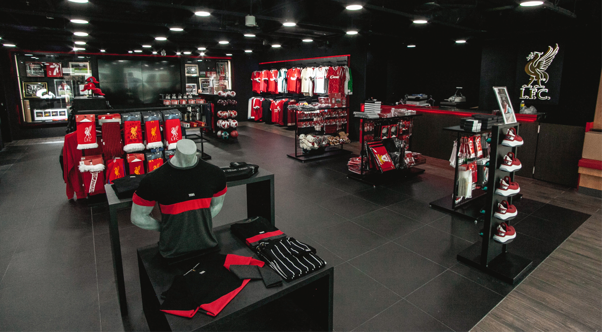 Singapore Liverpool FC Store Finally Opens In Bugis Junction