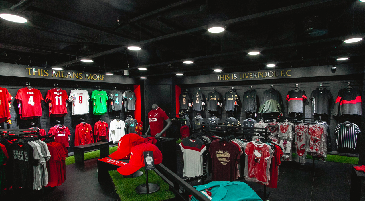 Singapore Liverpool FC Store Club Motto