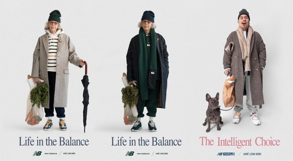 New Balance New balance 993 x aime Leon Dore poster