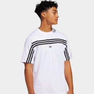 JD Sports adidas Originals 3-Stripes Short Sleeve T-Shirt