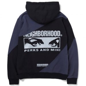 Surrender’s SS20 black hoodie Neighborhood x PAM