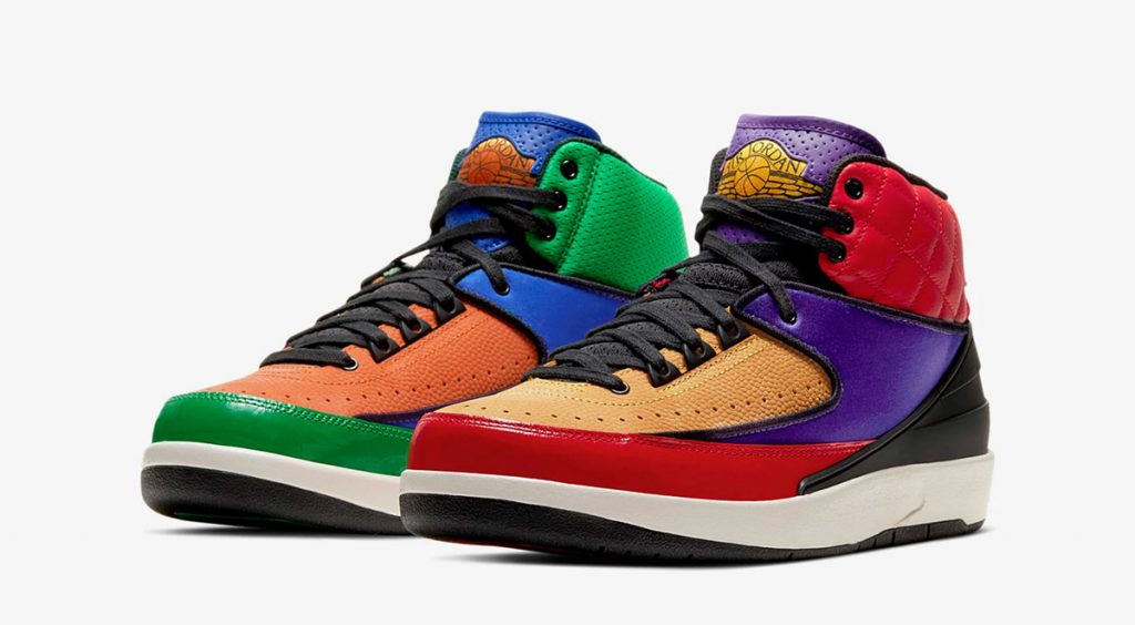 Air Jordan 2 multi-color footwear drops