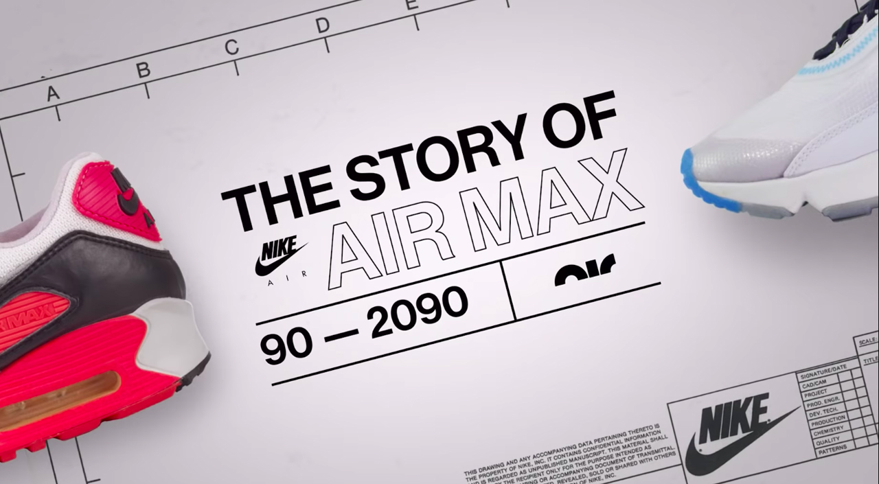 Air Max 90 to 2090 intro