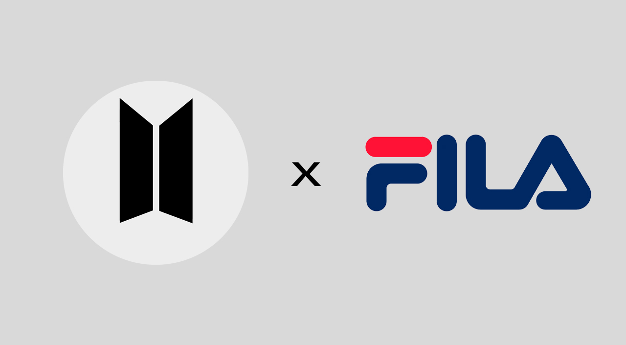 BTS Fila Fusion Collection feature