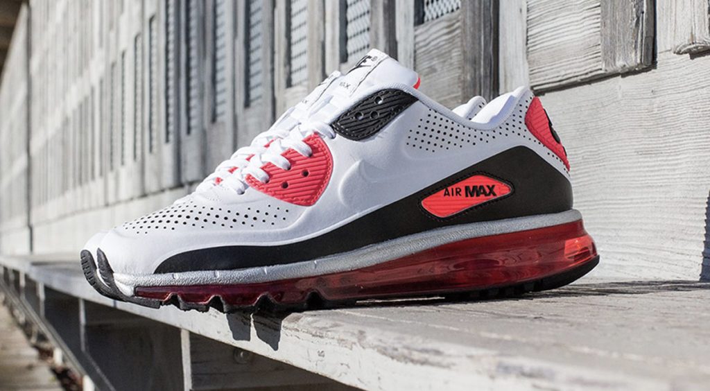 Nike Air Max 90 NIKE AIR MAX 90 2014 LEATHER “INFRARED” Sneaker Freaker