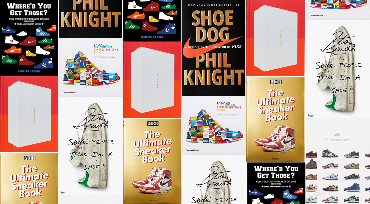 Sneaker Books cover feature