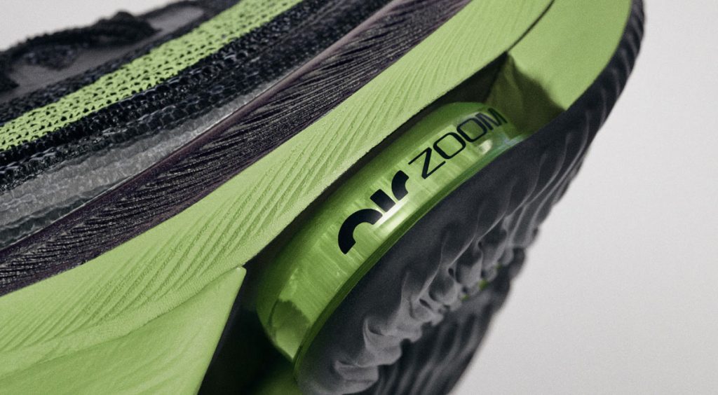 Nike Air Zoom Alphafly Next % zoom unit