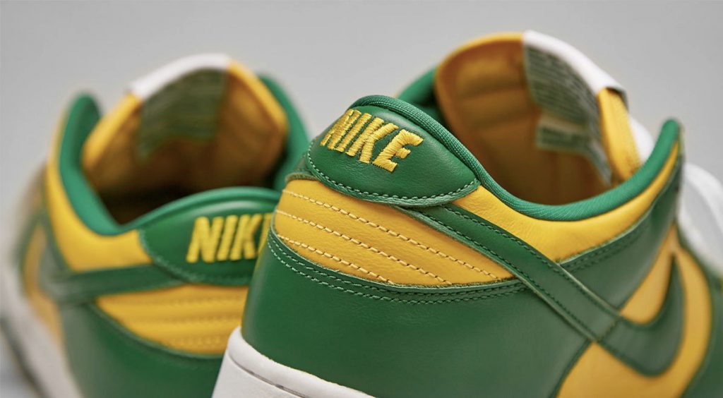 Nike Dunk “Brazil” heel tab