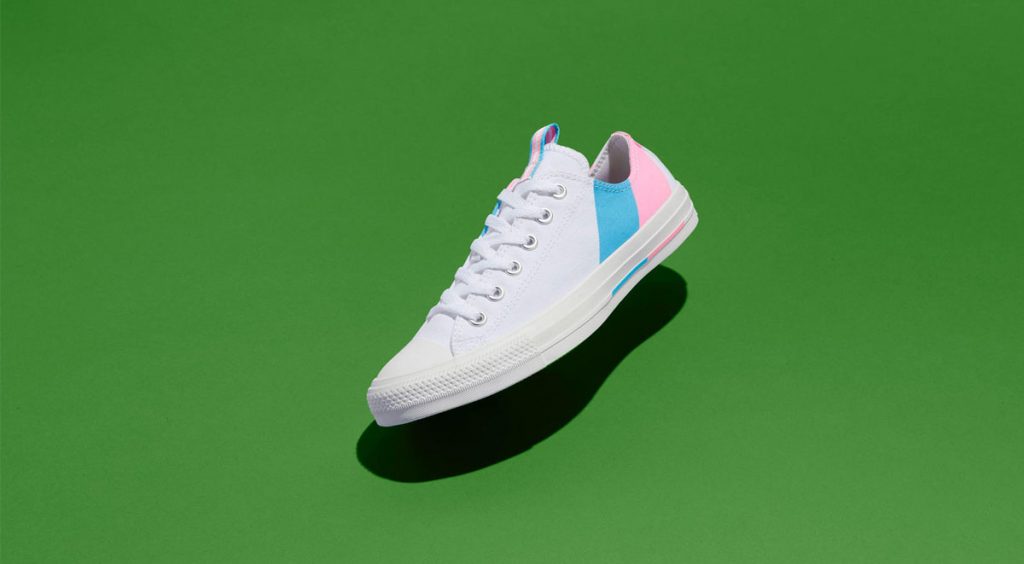 Nike and Converse Pride collection converse chuck 70 low green