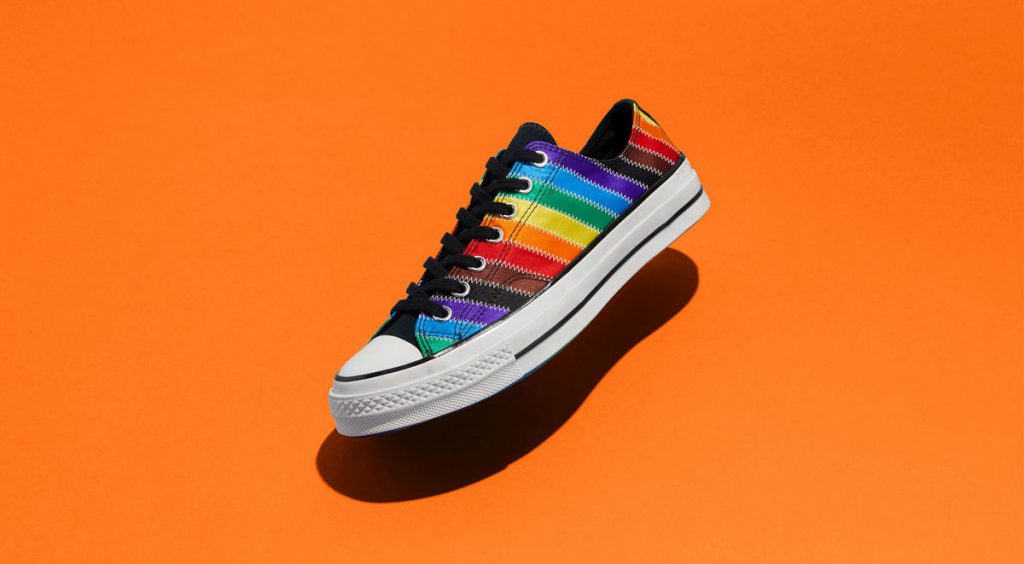 Nike and Converse Pride collection converse chuck 70 low orange
