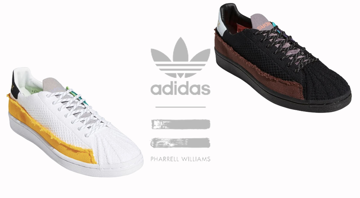 Adidas x Pharrell Superstar feature