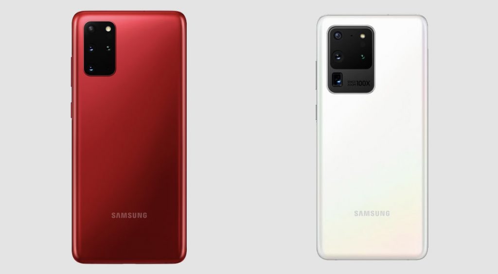Samsung Galaxy Z Flip Thom Browne S20+ and S20 Ultra