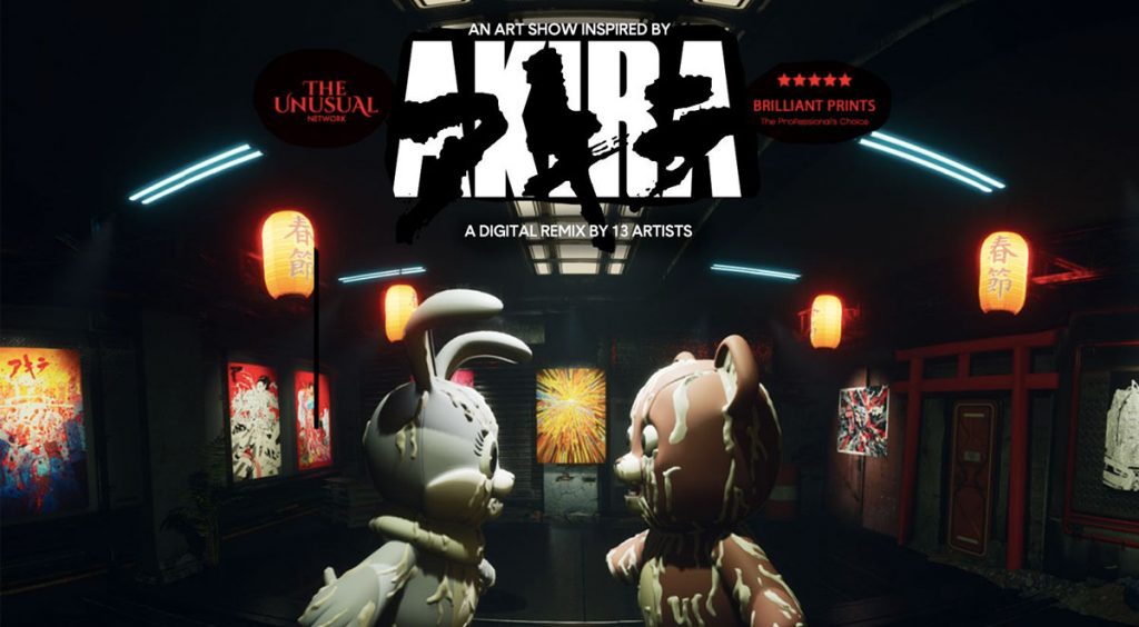 Virtual Akira Art Exhibition poster